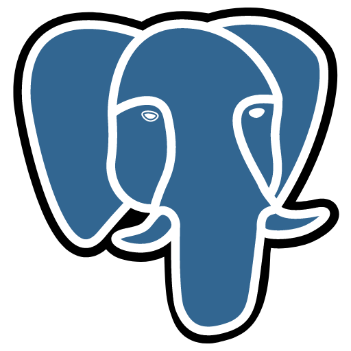 PostgreSQL, MongoDB logo