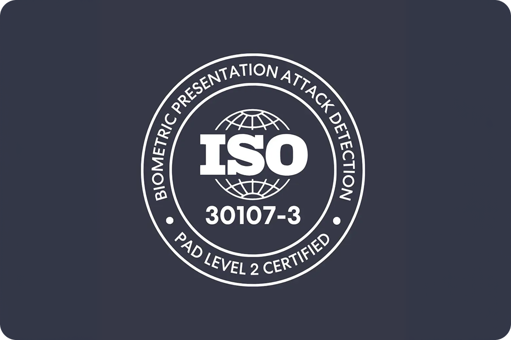 ISO/IEC 30107-3 Certified PAD