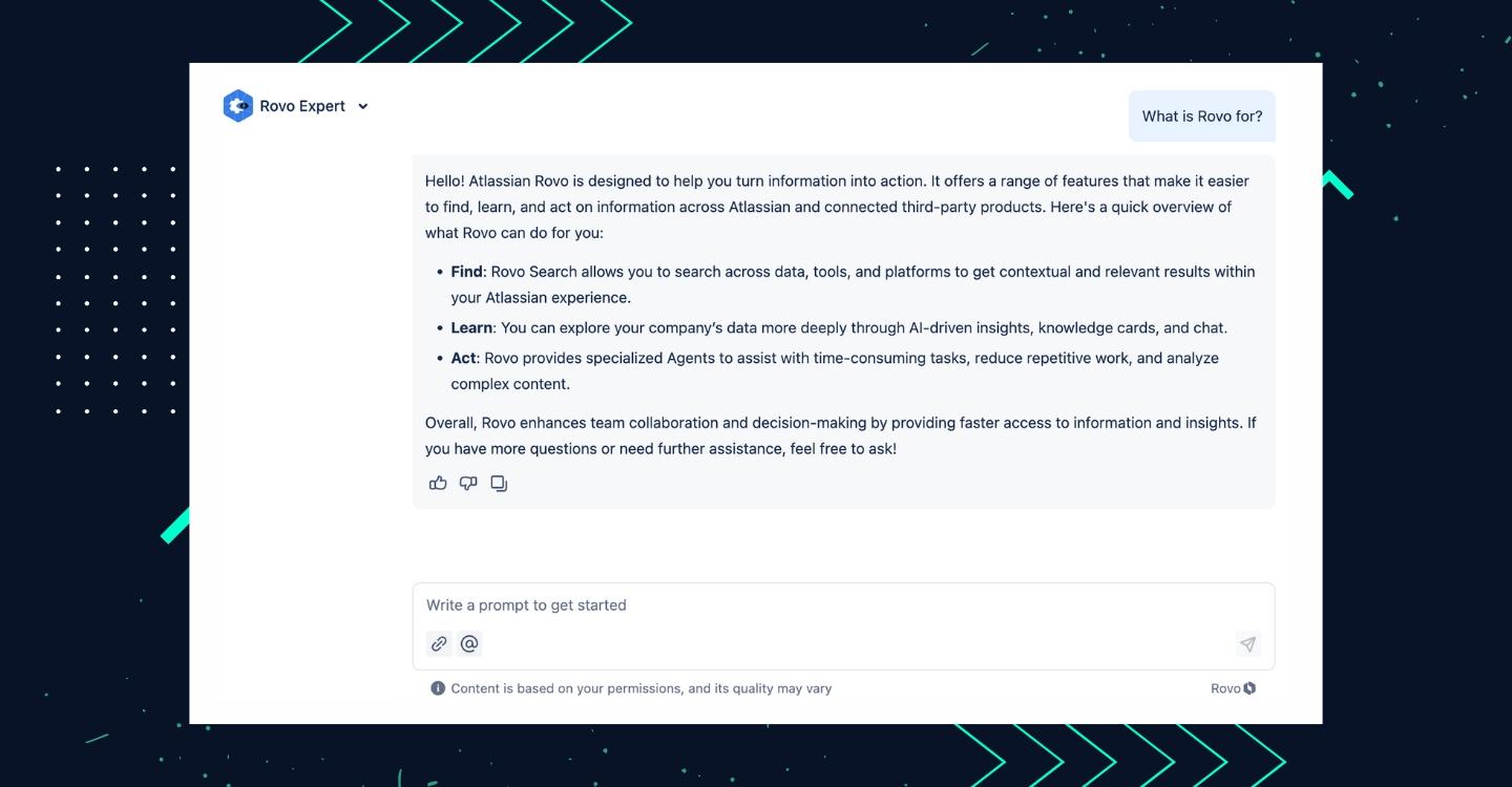 Was ist Atlassian Rovo? Und wofür kann die KI verwendet werden?