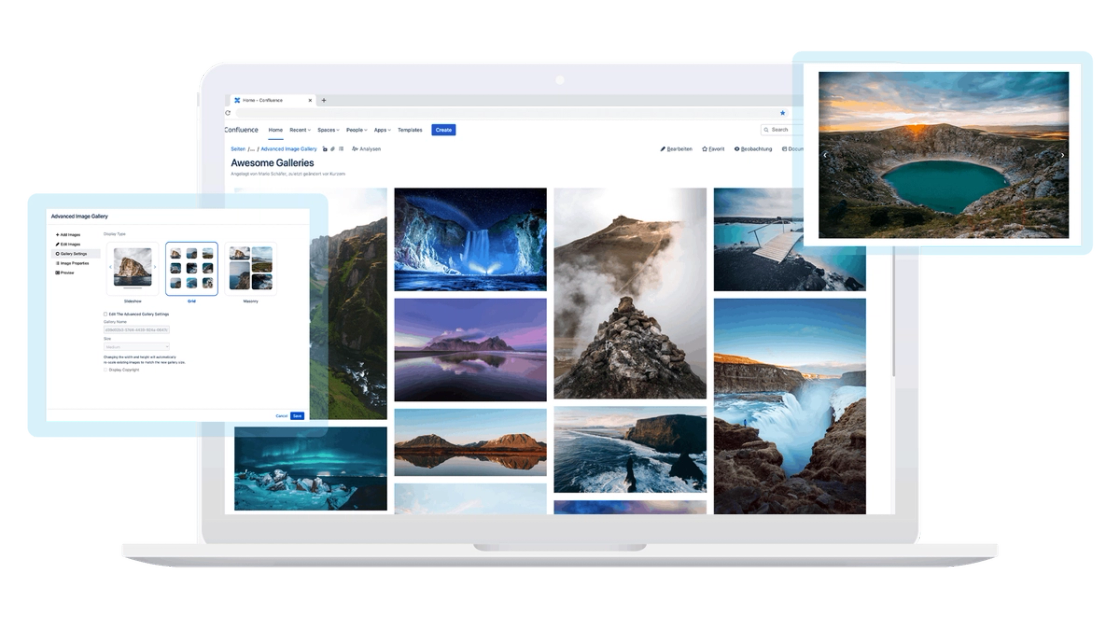 Preview image of the Advanced Image Gallery explainer video