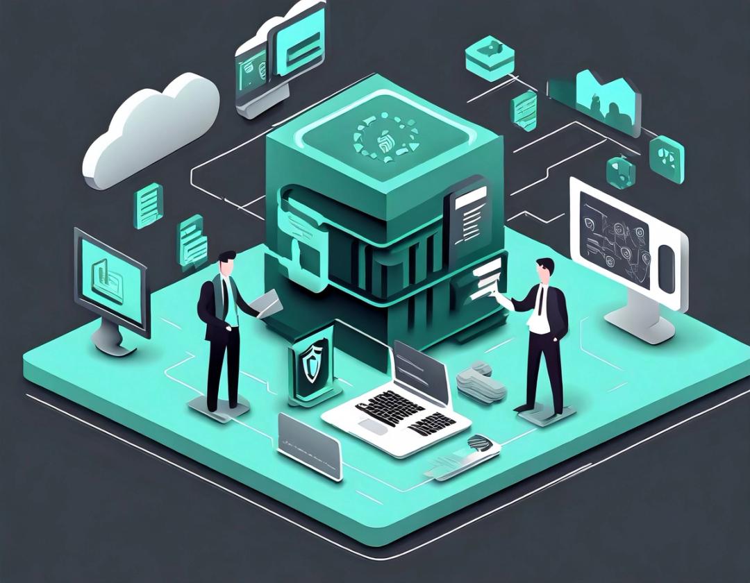 KI-generierte Illustration einer sicheren Partnerschaft