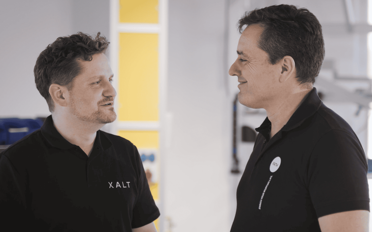XALT als Mitglied des Teams beim Kunden