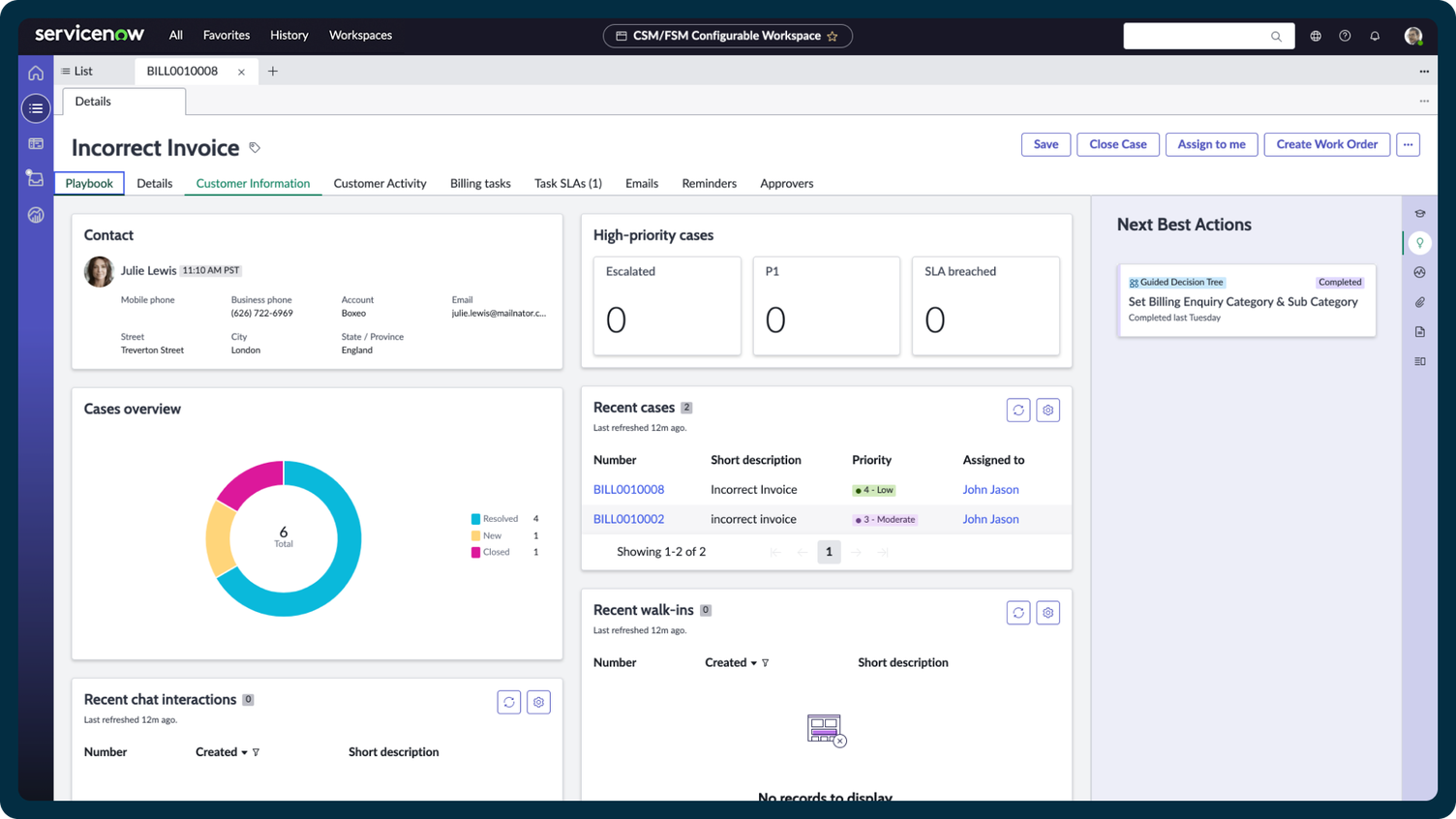 Service Management Plattformen - ServiceNow