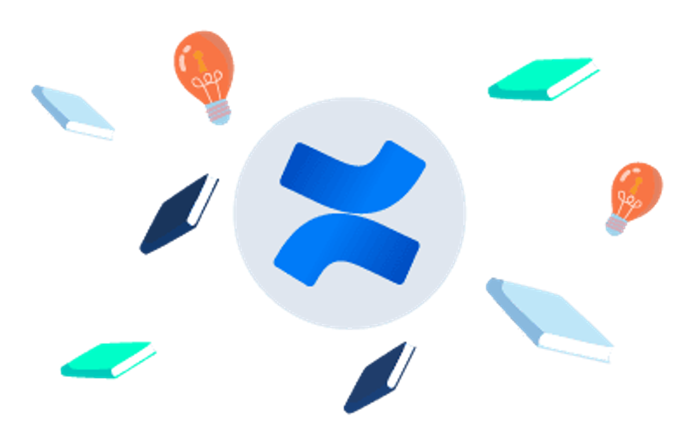 Icon for providing knowledge in Confluence