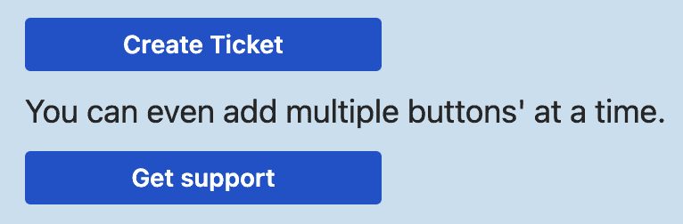 Jira Quicklinks im Ankündigungsbanner