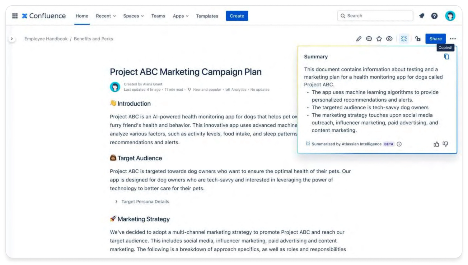 Projektplanung mit Work-Management-Plattform
