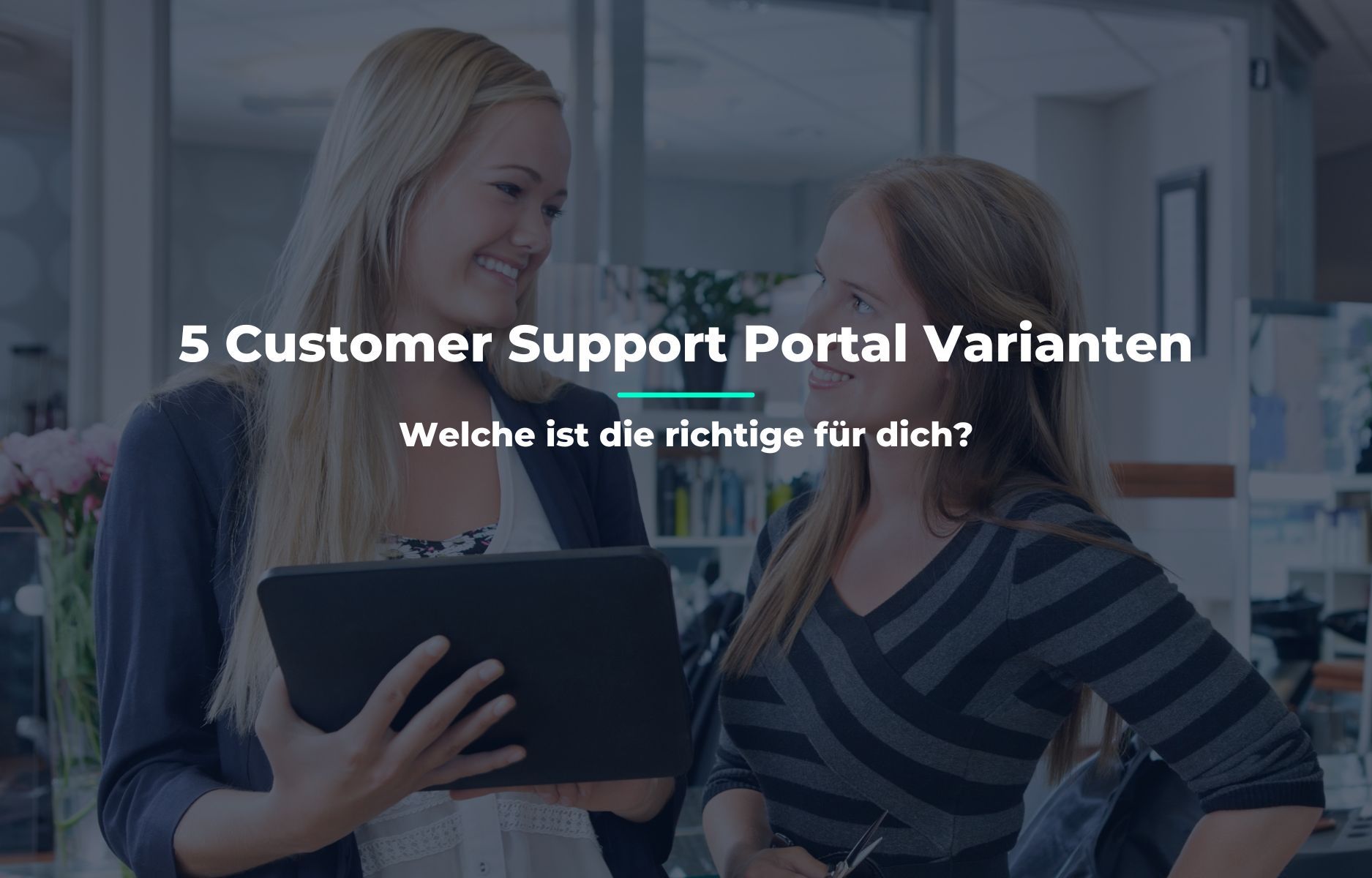 Customer Portal Varianten im Vergleich