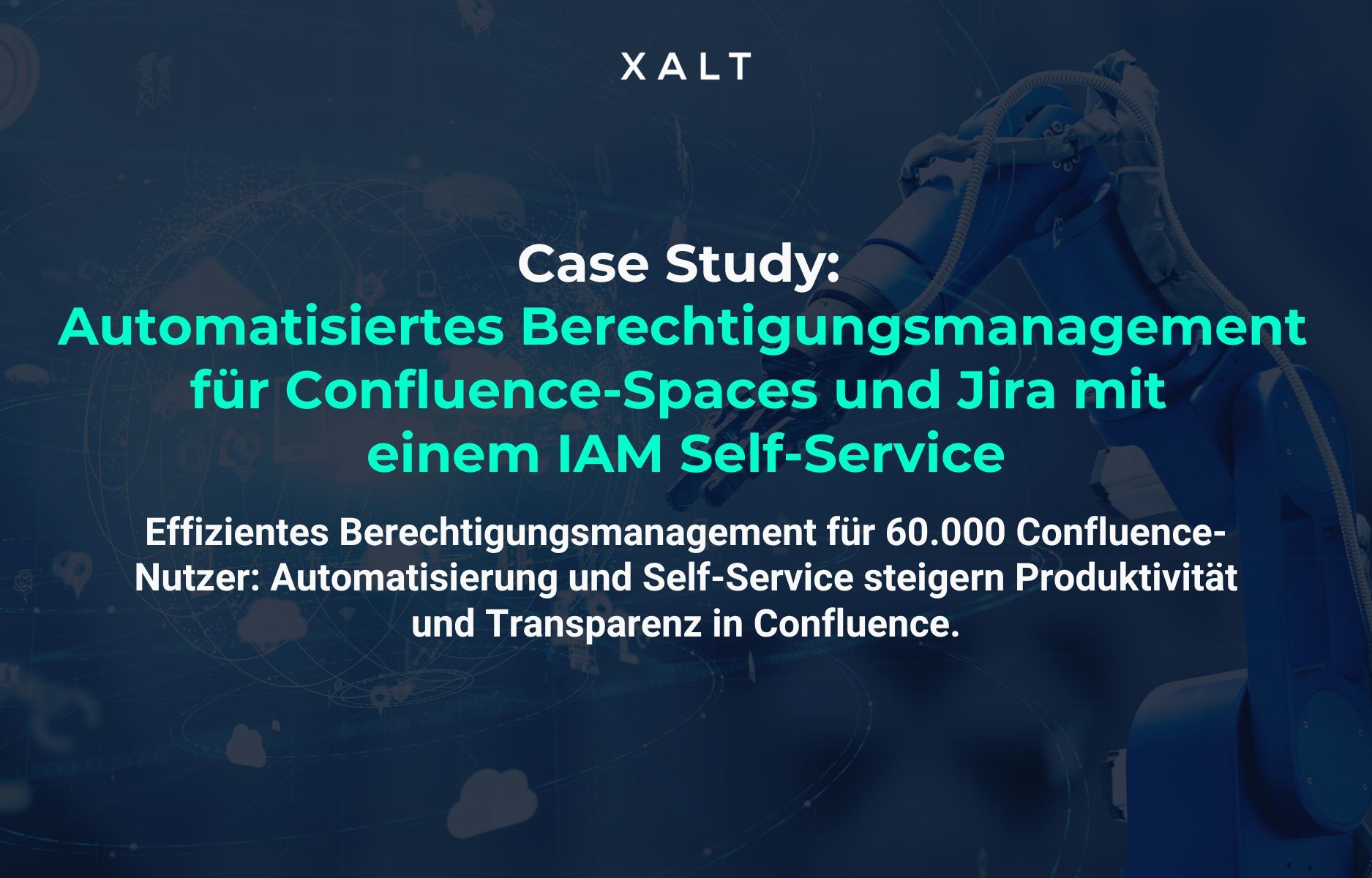 Titelbild der Case Study: automatisiertes Berechtigungsmanagement für Confluence-Spaces und Jira