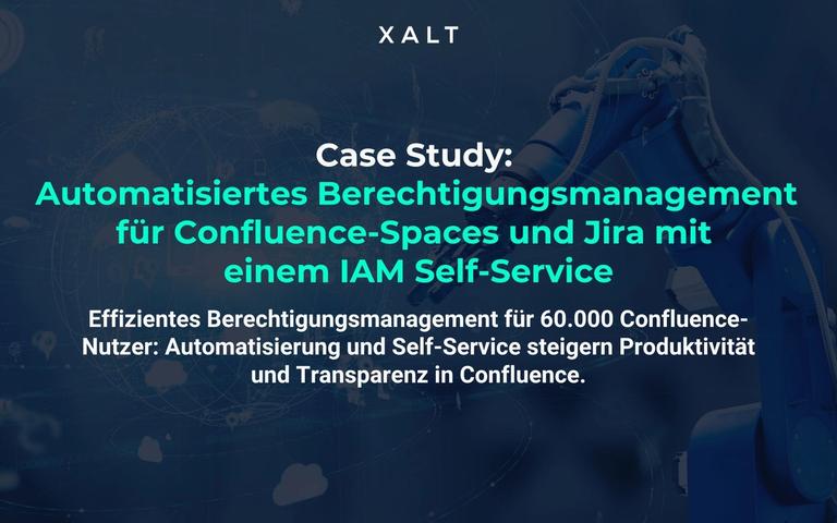 Titelbild der Case Study: automatisiertes Berechtigungsmanagement für Confluence-Spaces und Jira