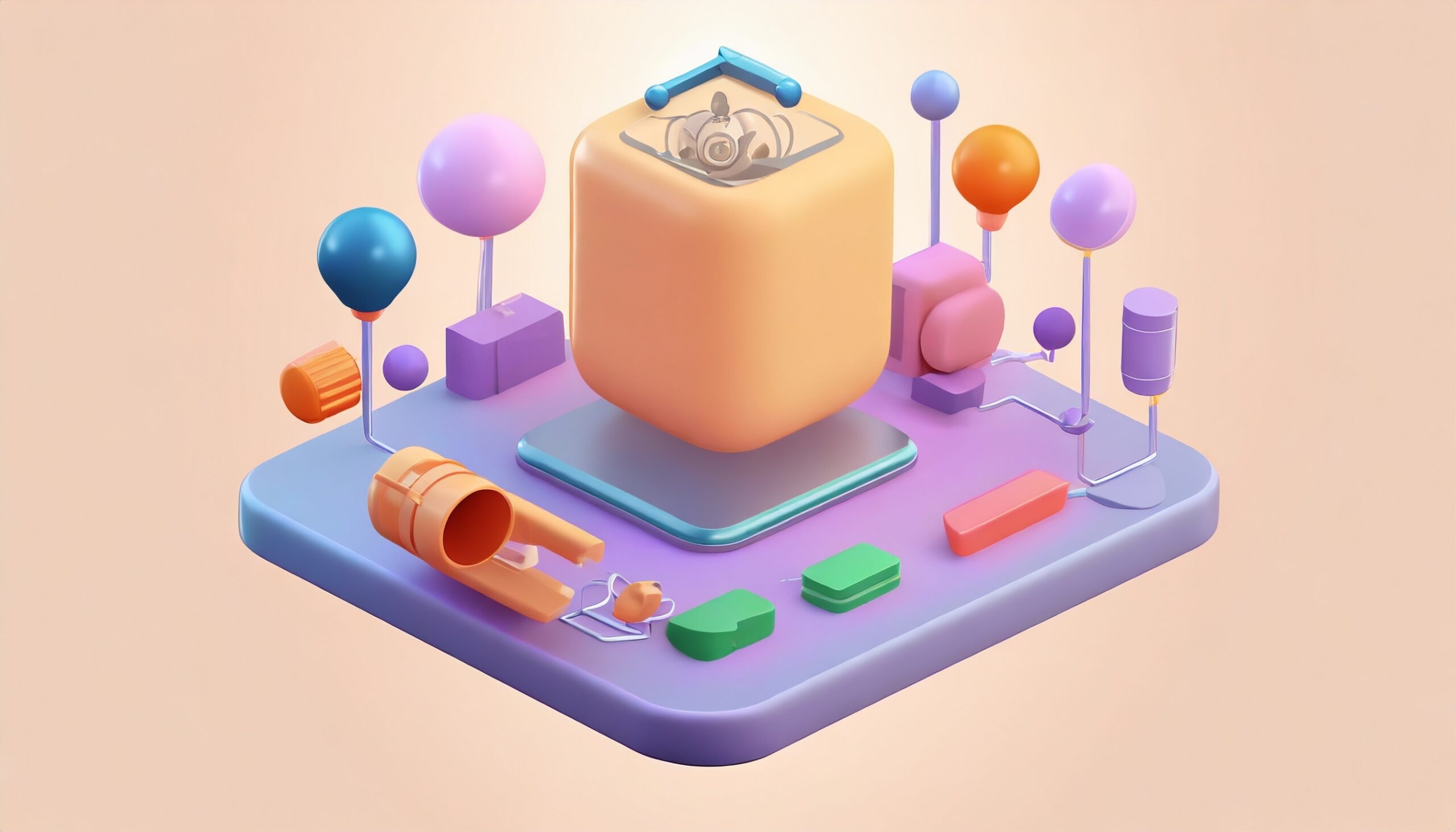 Illustration zum Thema Platform Engineering