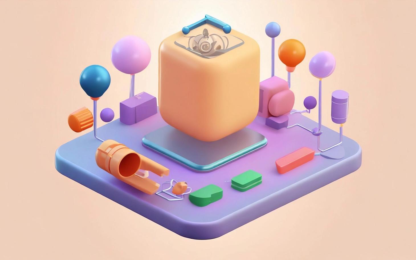 Illustration zum Thema Platform Engineering