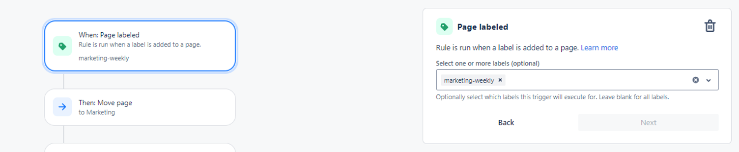 Confluence Seiten automatisch duplizieren und verwalten (Rovo) - Workflow und Trigger