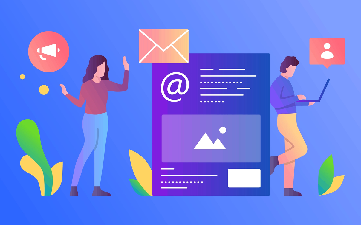 Illustration mit E-Mail-Symbol, Benutzern und einem Formular zur Issue-Erfassung in Jira.