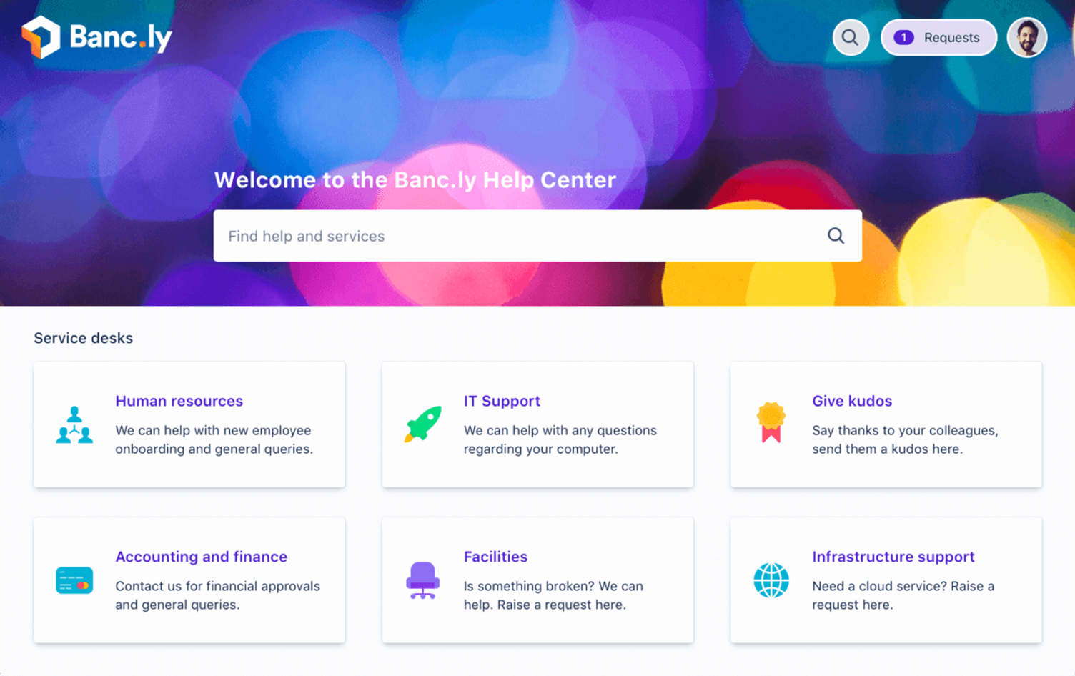 Enterprise Service Management; Customer Portal Varianten