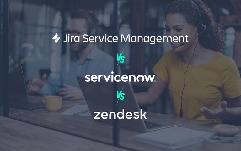 Service management platforms compared: JSM vs. ServiceNow vs. Zendesk