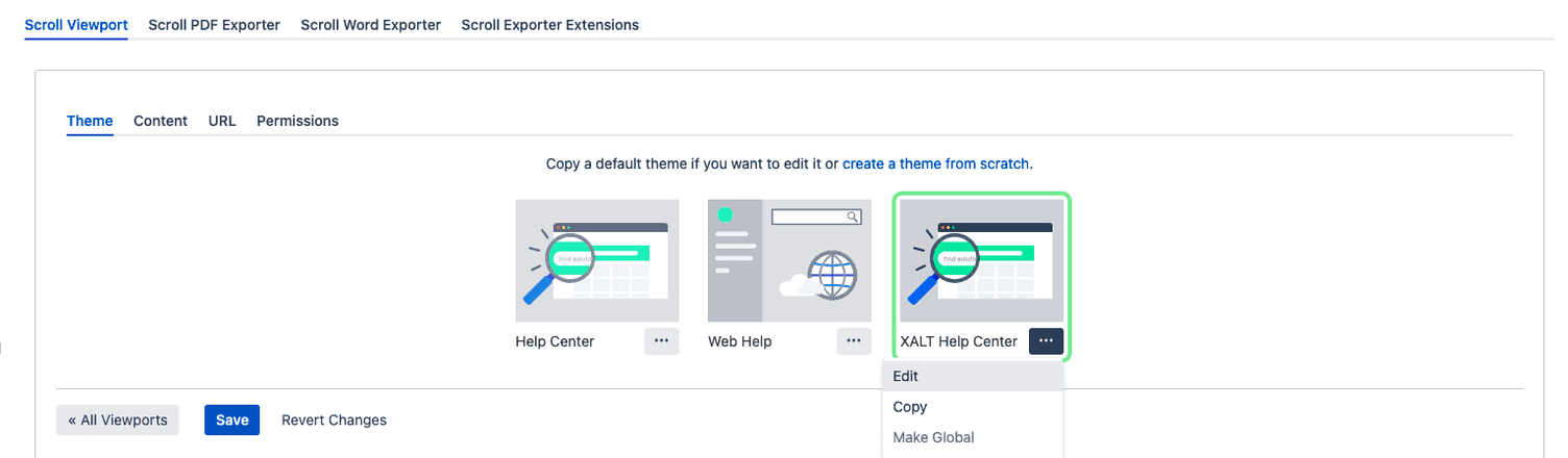 Scroll Viewport Confluence Help Center Theme