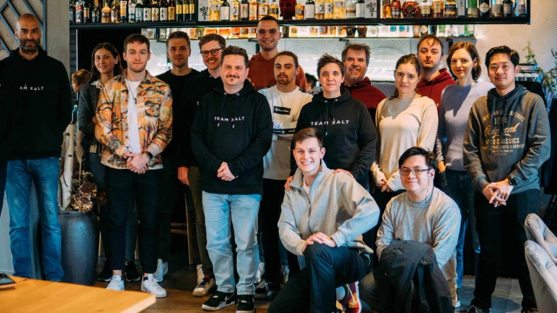 XALT-Team bei einem Teamevent
