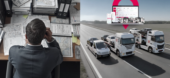 Analog vs digital mit dem carmovia Transport Management System