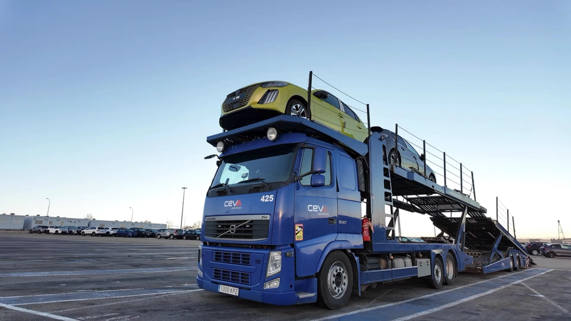 FleetParQ x CEVA Logistics – with carmovia as a transport partner