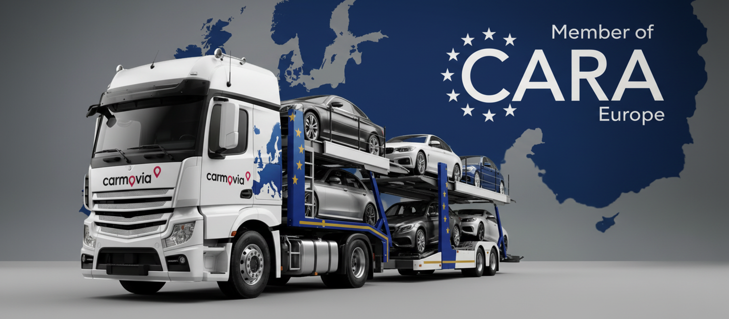 Carmovia becomes a member of CARA Europe, advancing digital vehicle transport, remarketing standards, and collaboration across the European automotive ecosystem.