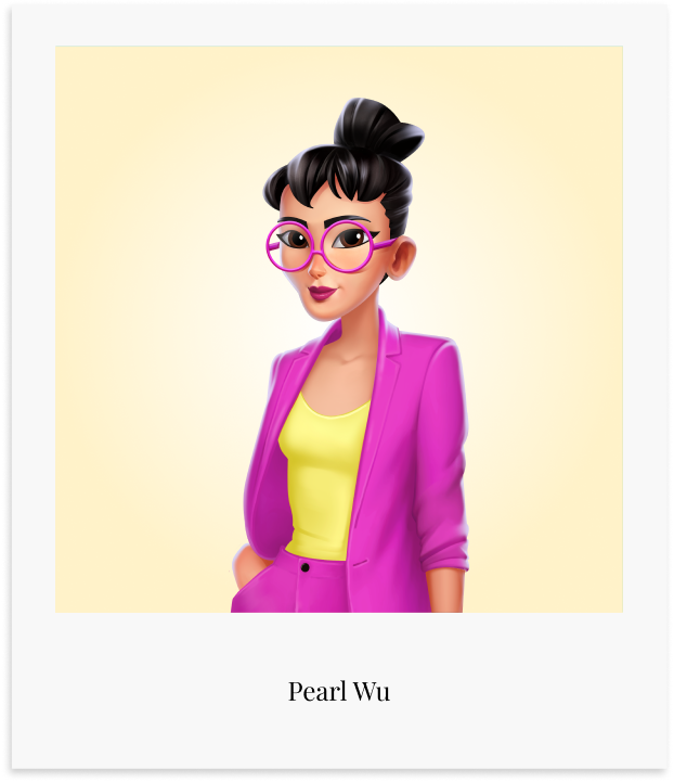 Pearl Wu from Merge Mansion