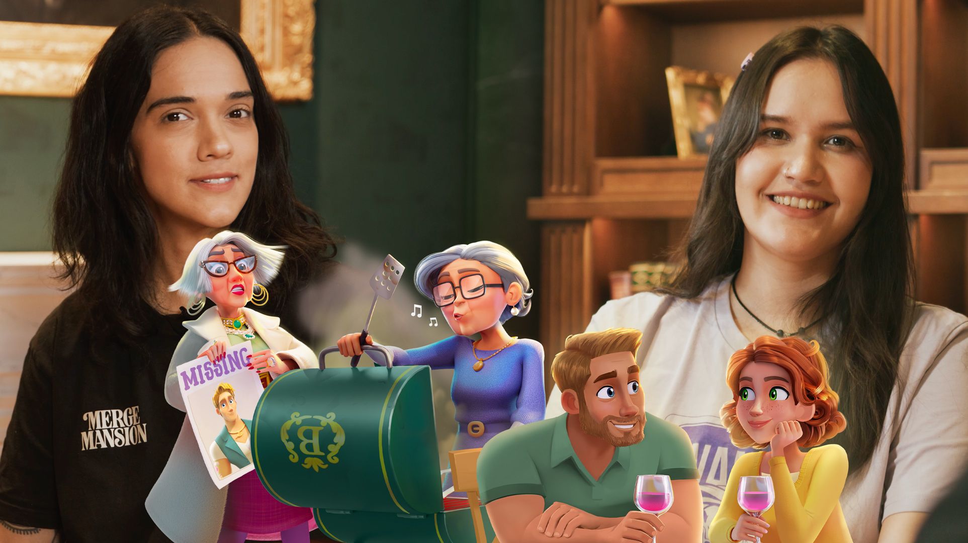 Merge Mansion presents What's Grandma Hiding?