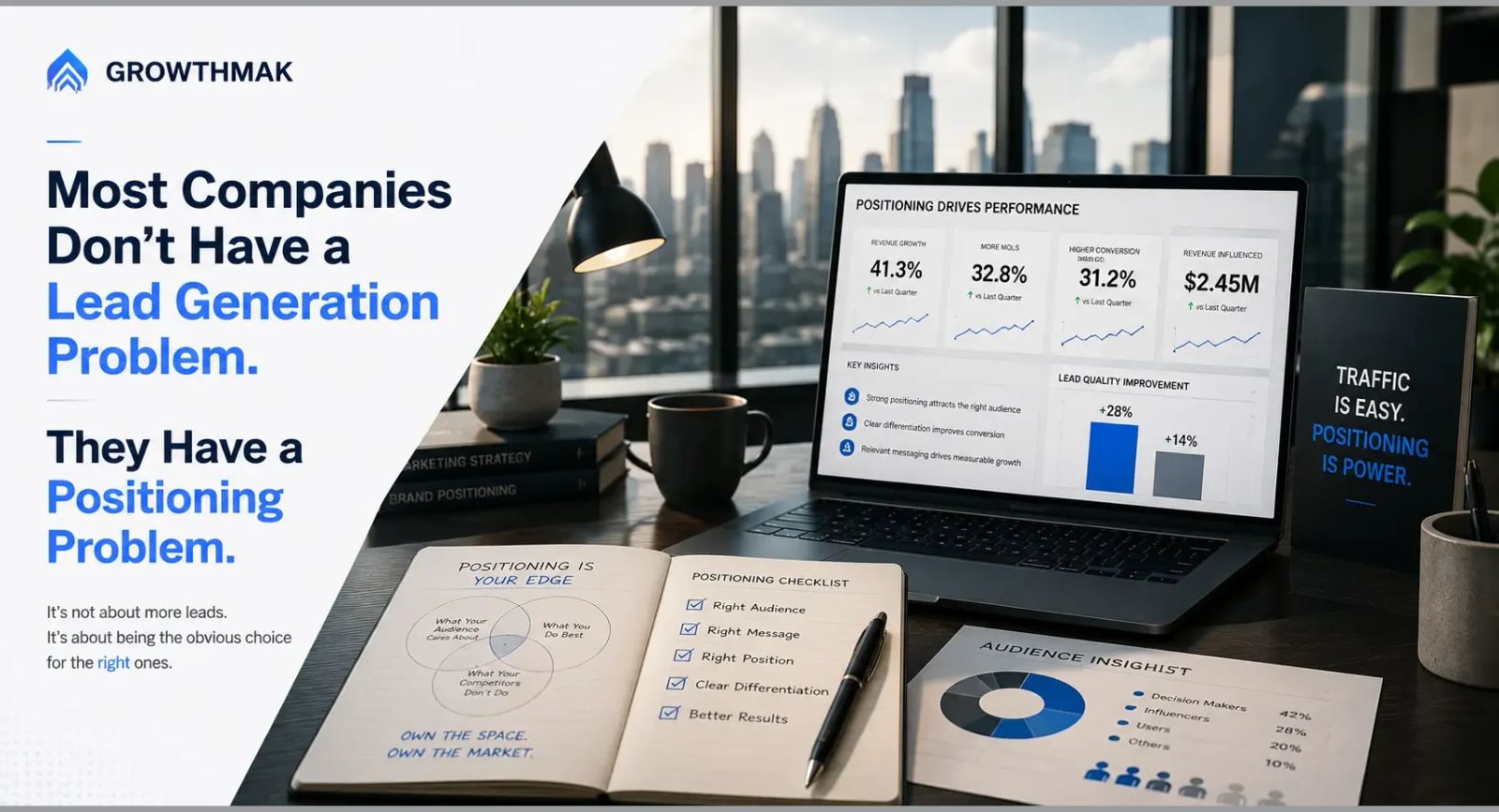 Most Companies Don't Have a Lead Generation Problem. They Have a Positioning Problem.
