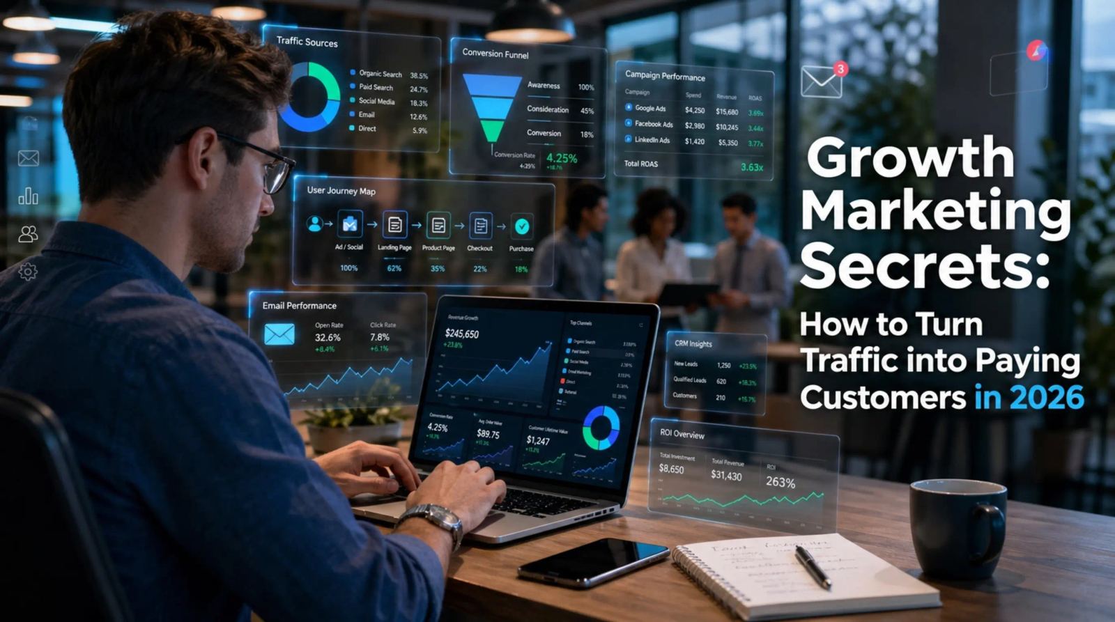Growth Marketing Secrets: How to Turn Traffic into Paying Customers in 2026