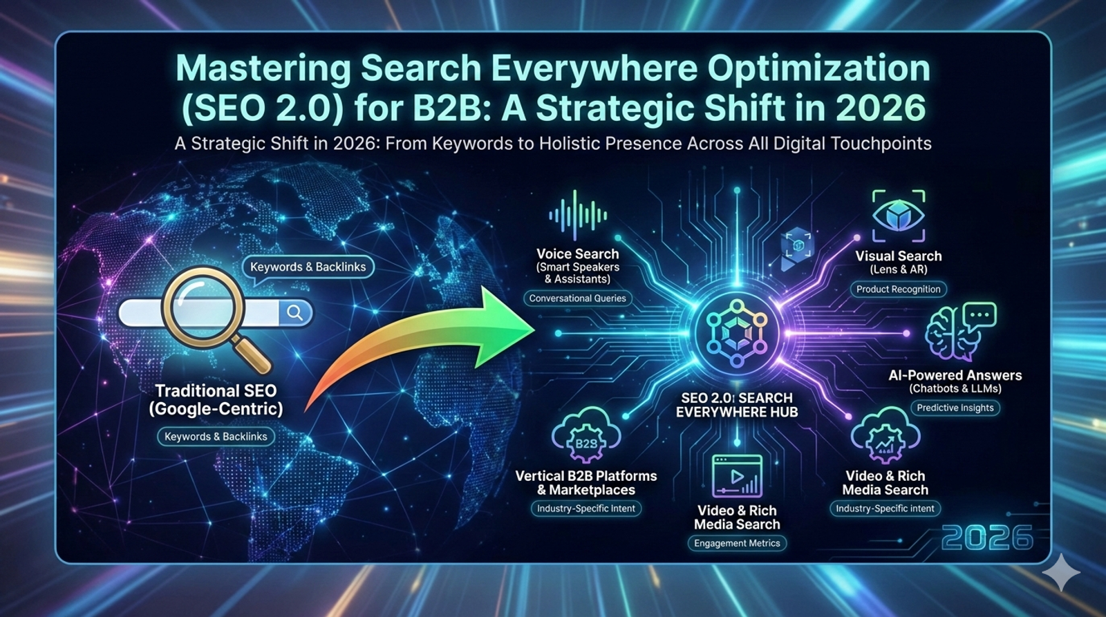 Mastering Search Everywhere Optimization (SEO 2.0) for B2B: A Strategic Shift in 2026