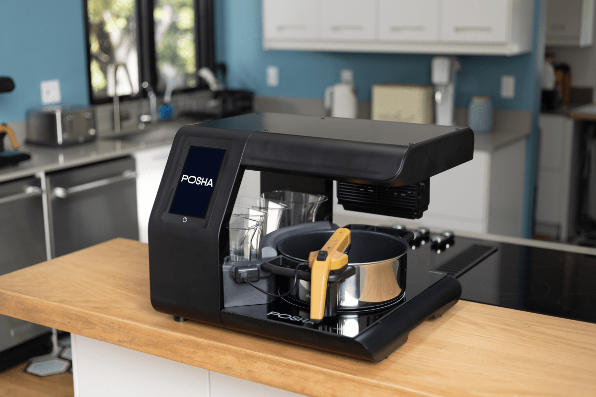 Meet Posha, the Countertop Robot That Cooks