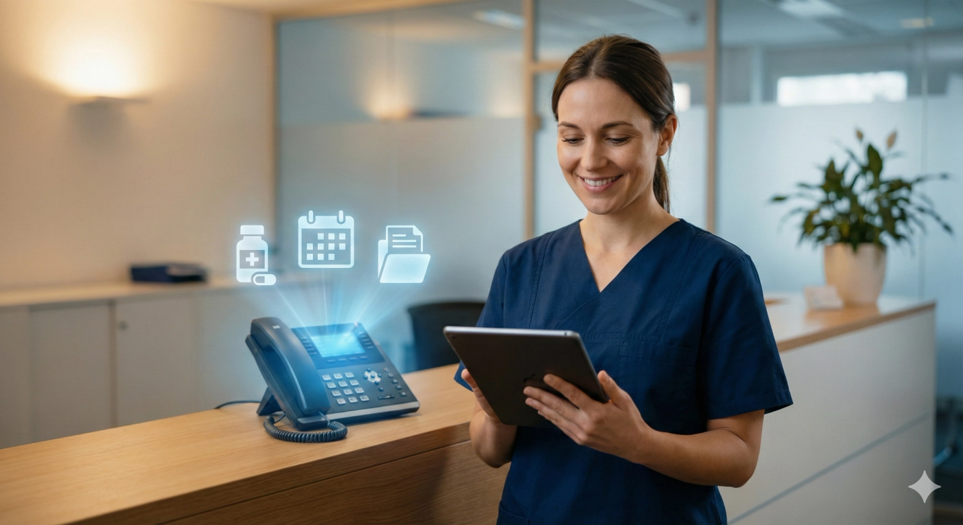 KI-Telefonassistent für Arztpraxen: MFA entlasten, weniger Unterbrechungen, bessere Erreichbarkeit