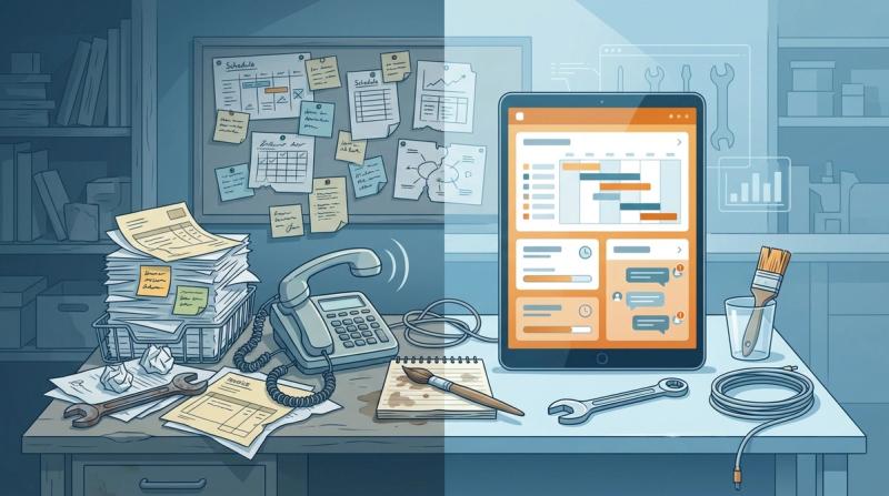 Stundenzettel, WhatsApp und Excel: Warum Ihr Handwerksbetrieb mehr verdient