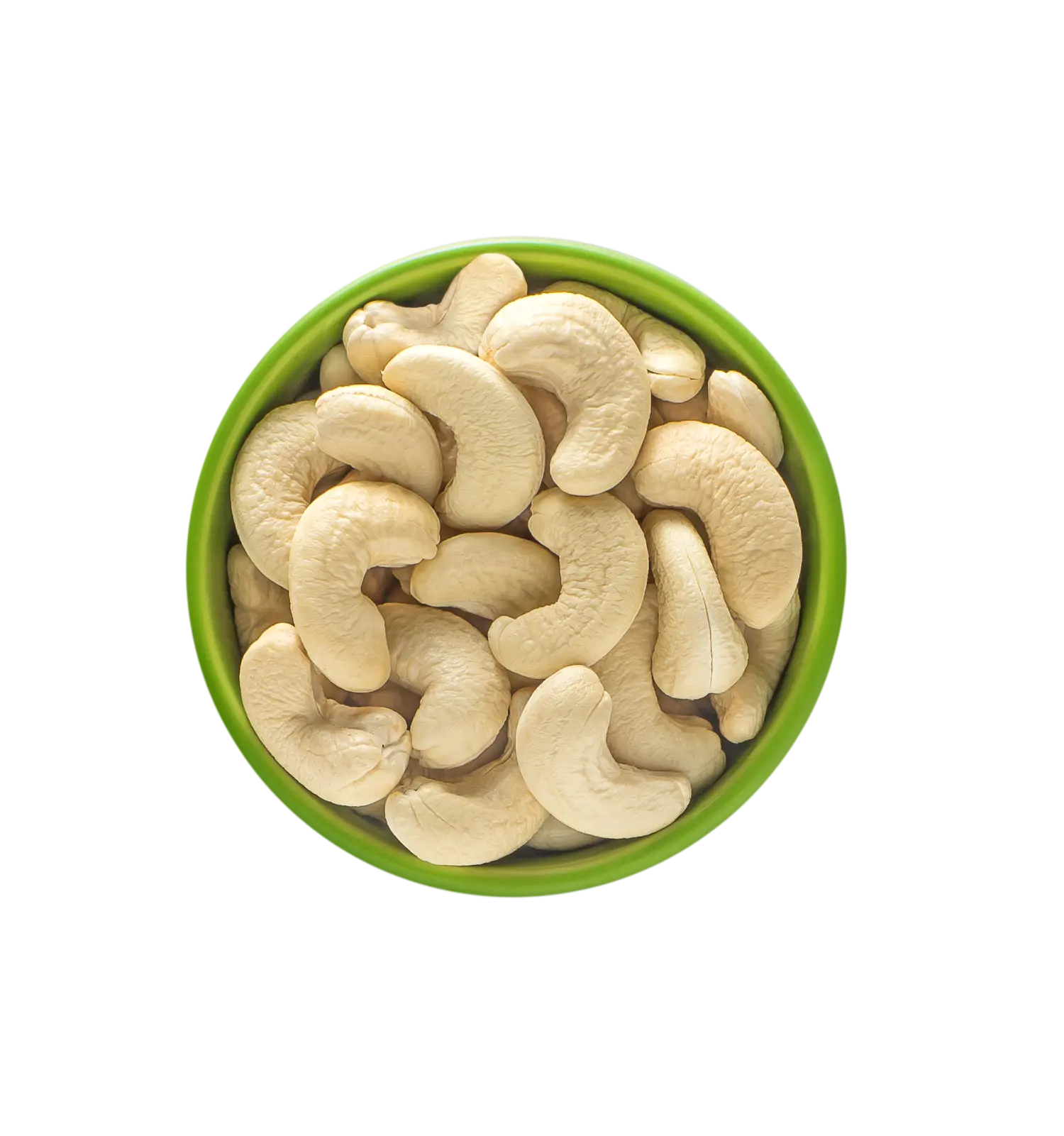 An image of a bowl of cashew nuts