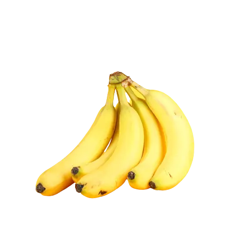 An image of a bunch of ripe yellow bananas