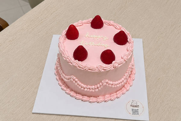 Strawberry Bliss Cake