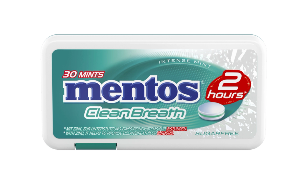 Mentos Clean Breath Intense Mint | Mentos Ireland