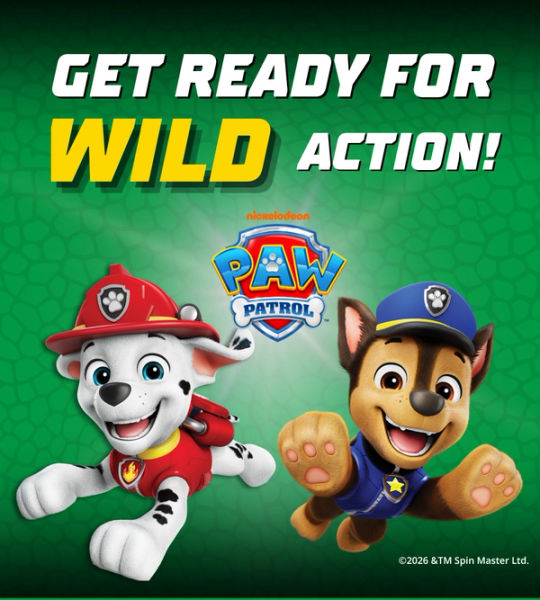 PAW Patrol Spring School Holidays