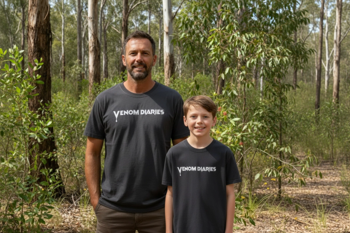 Child in croc kid ARP zookeeper uniform