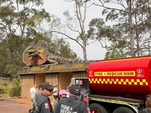 Fire and Rescue NSW at the Australian Reptile Park