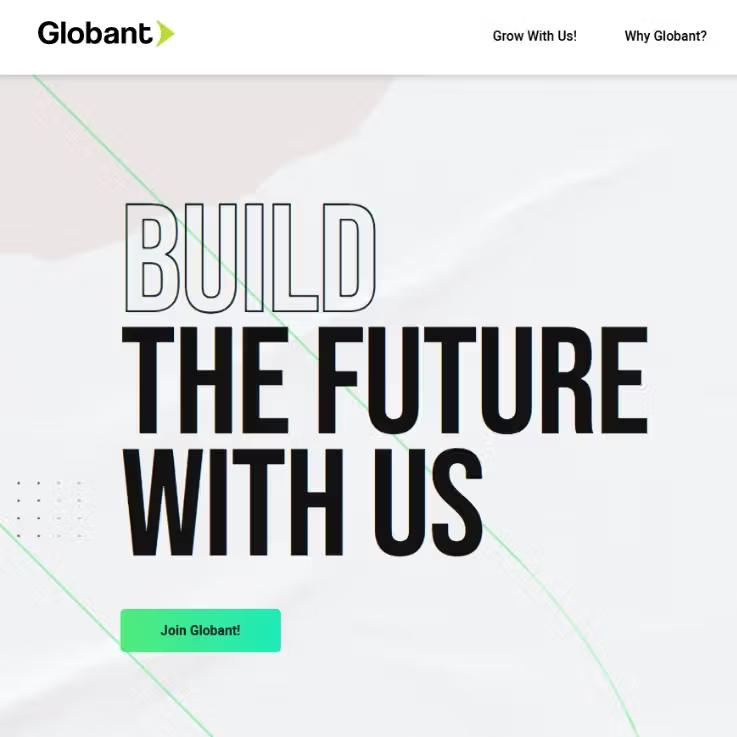 Sitio web Globant Saudi Arabia