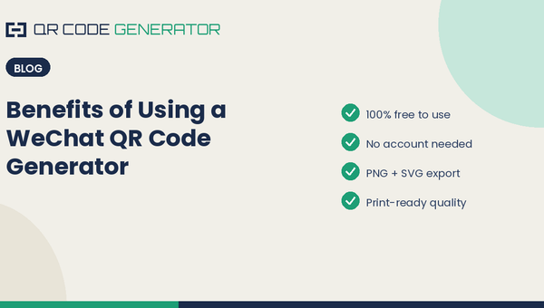 Benefits of Using a WeChat QR Code Generator