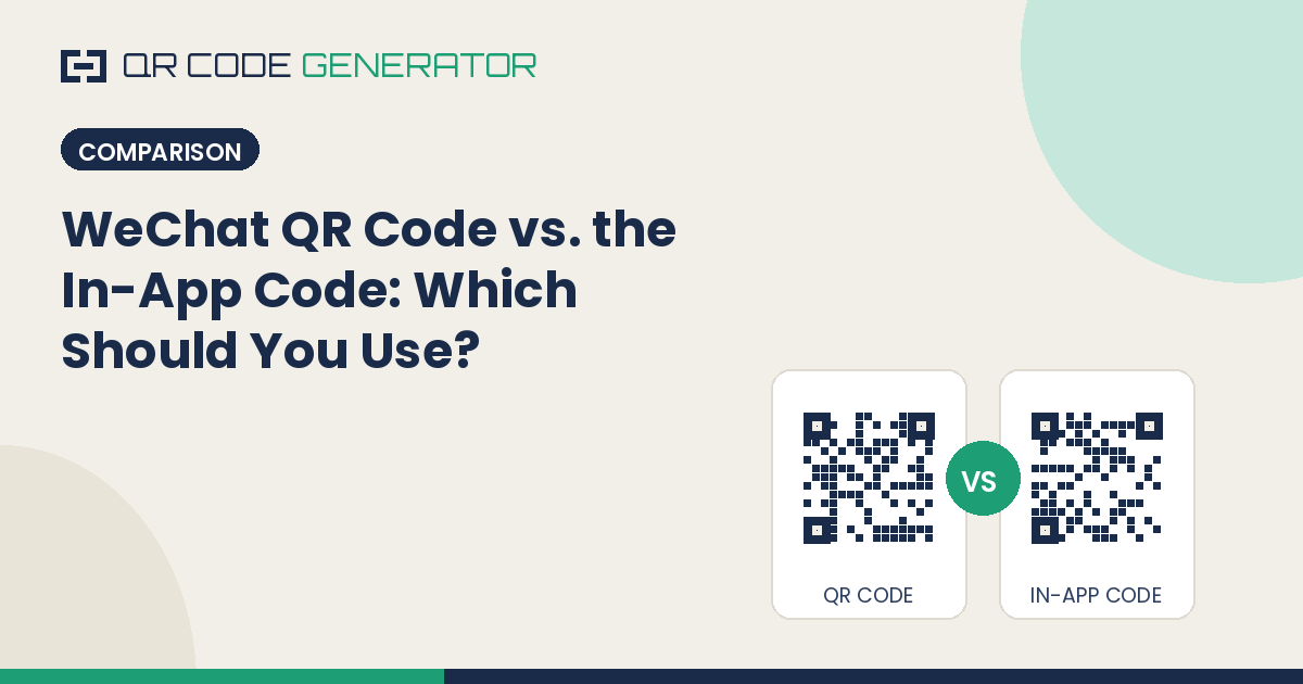 WeChat QR Code vs. the In-App Code: Which Should You Use?