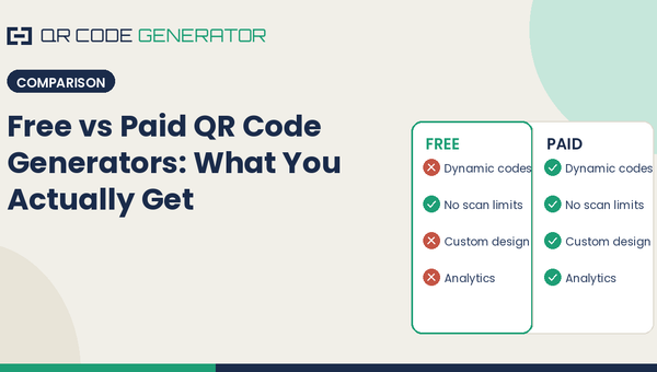 Free vs Paid QR Code Generators: What You Actually Get