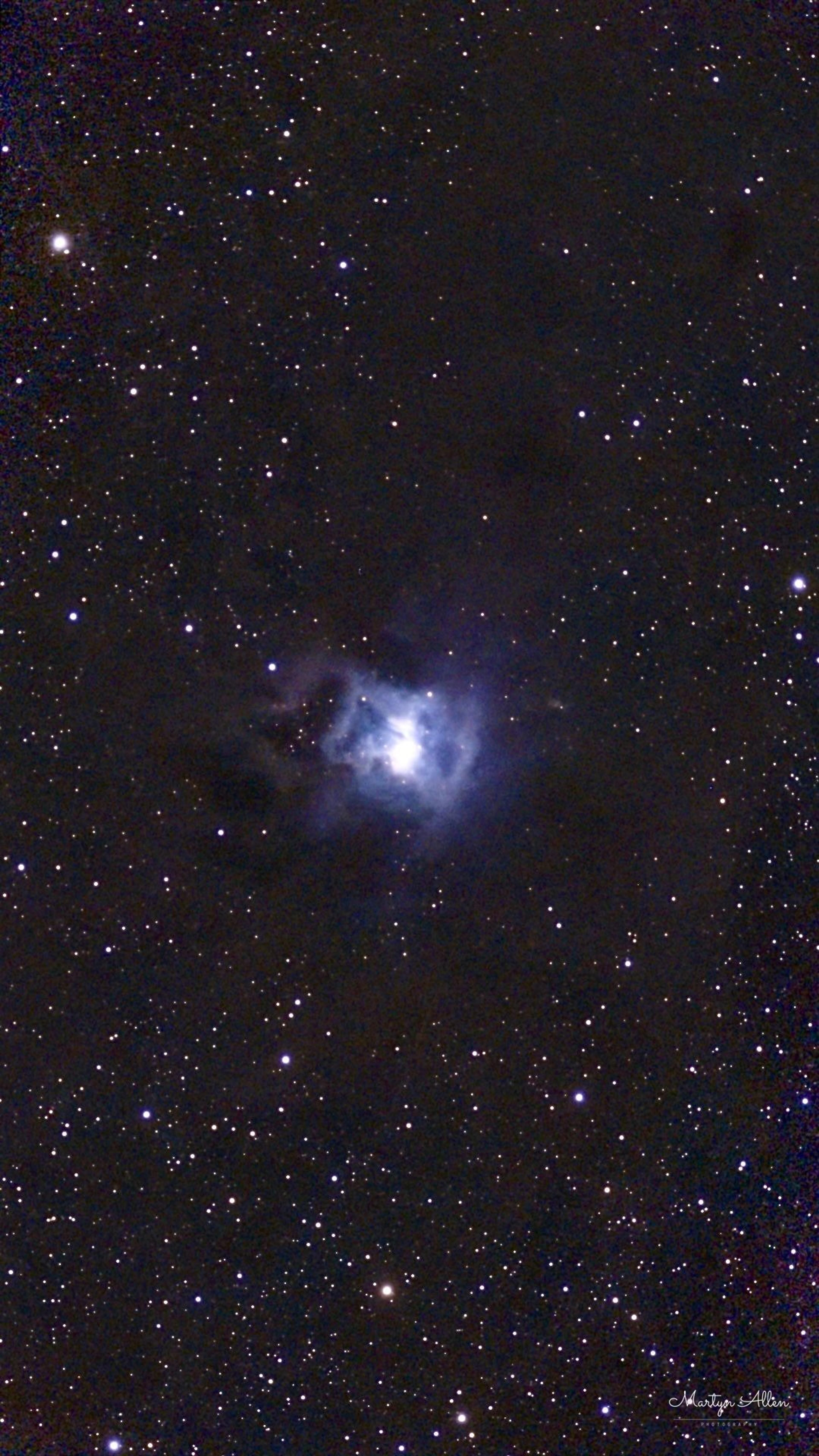 Iris Nebula captured on the Seestar S50