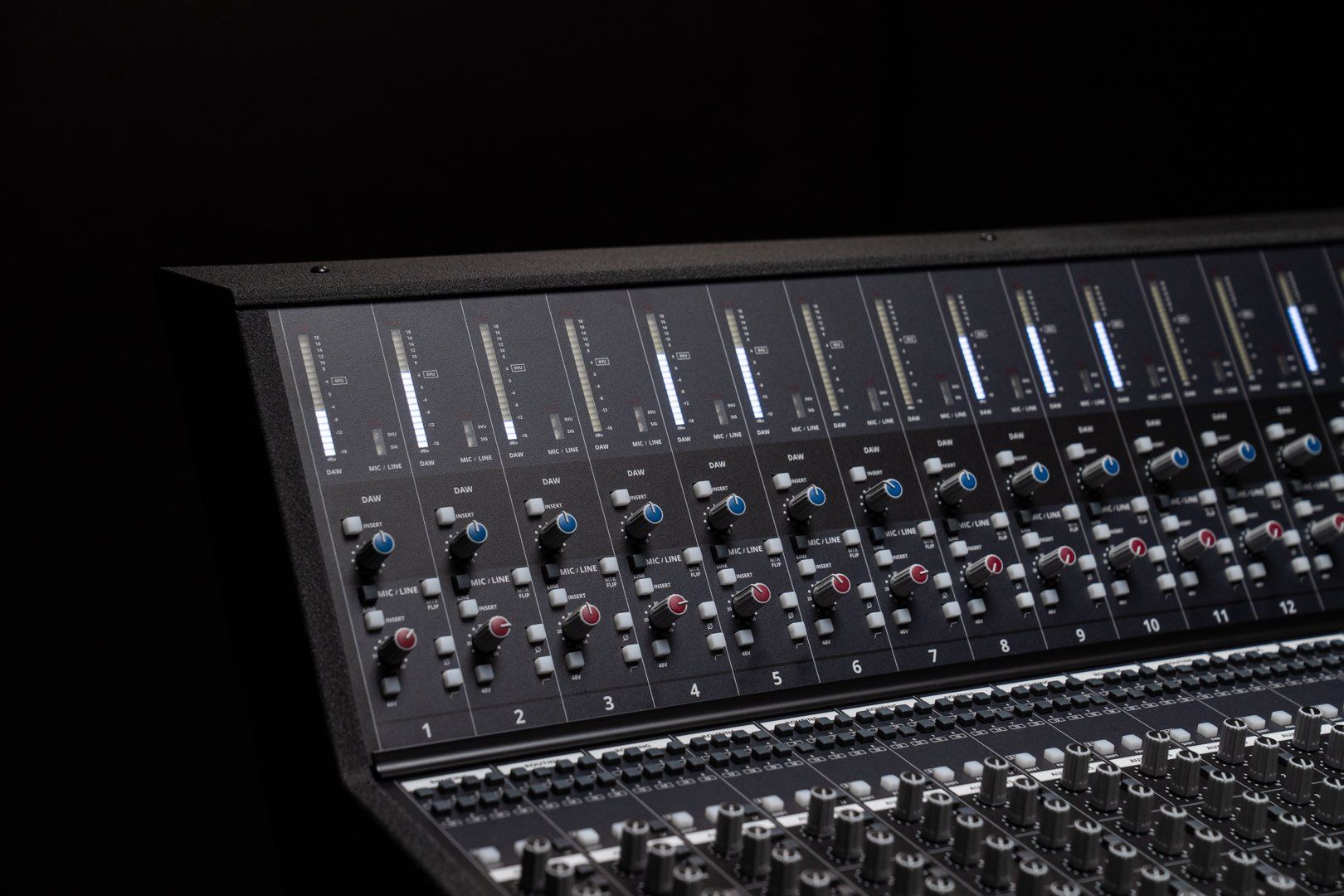 ASP4816-HE Small Format Recording Console