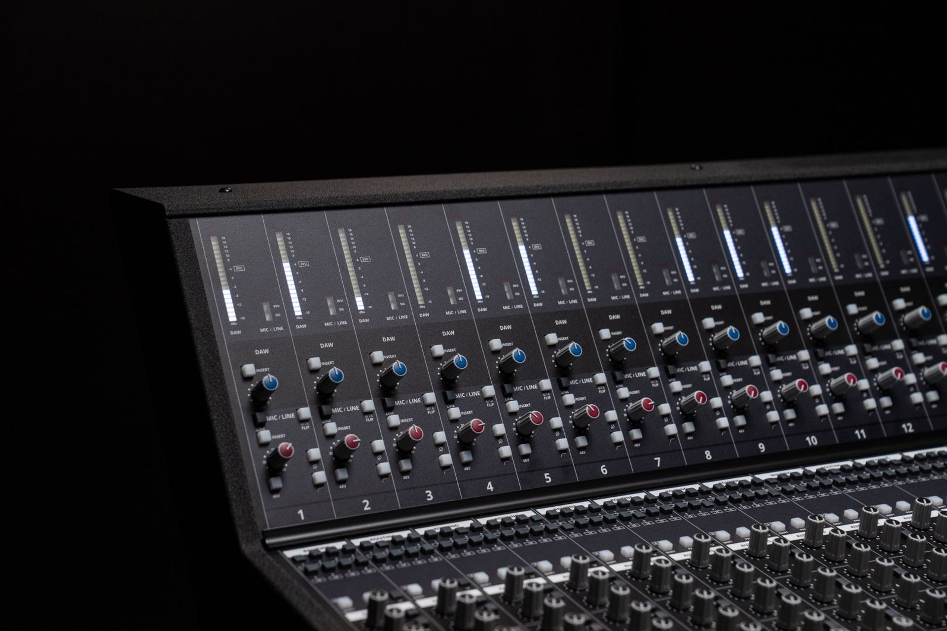 ASP4816-HE Small Format Recording Console