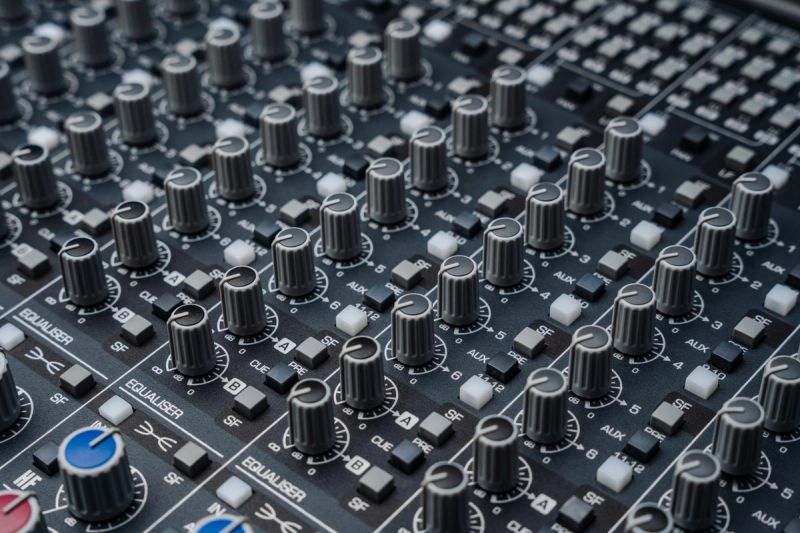 ASP8024 Heritage Edition channel buckets in a studio