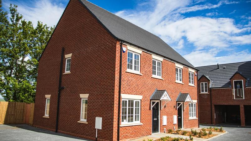 New built property in the UK