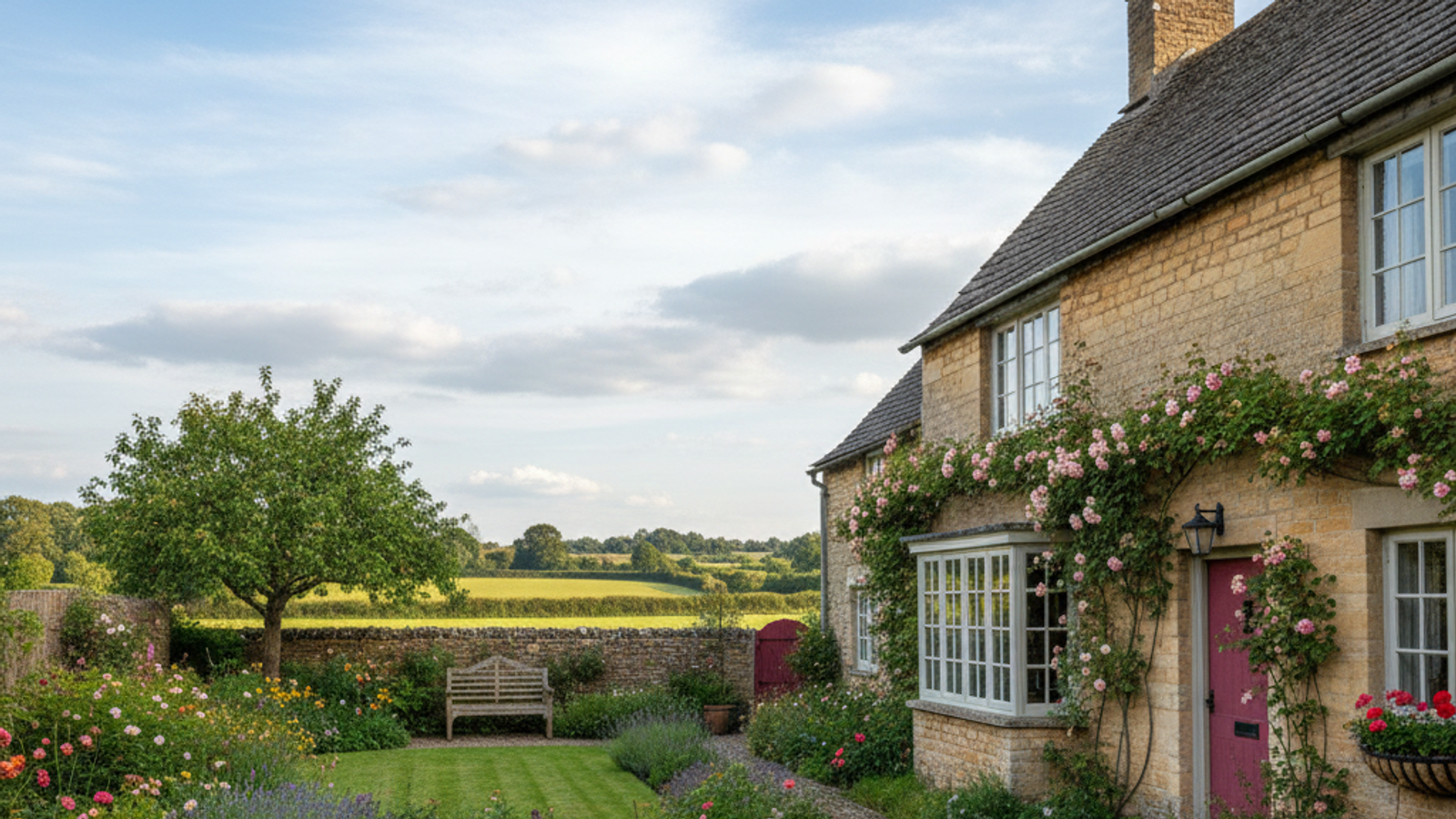 English village house