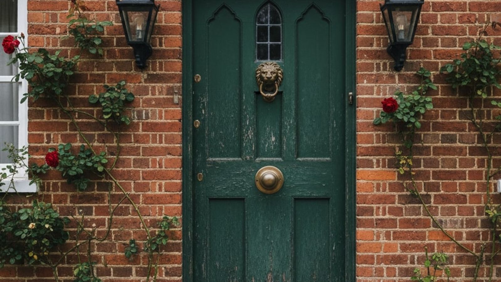 Draughty old English door